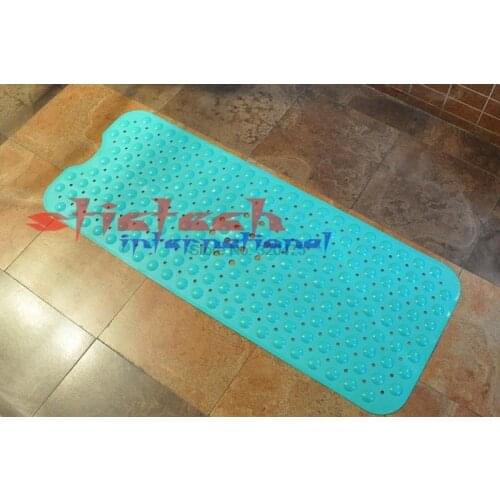 By dhl 50pcs 40*100cm PVC Large Bathtub non-slip bath mats with suction cups Family necessities tools