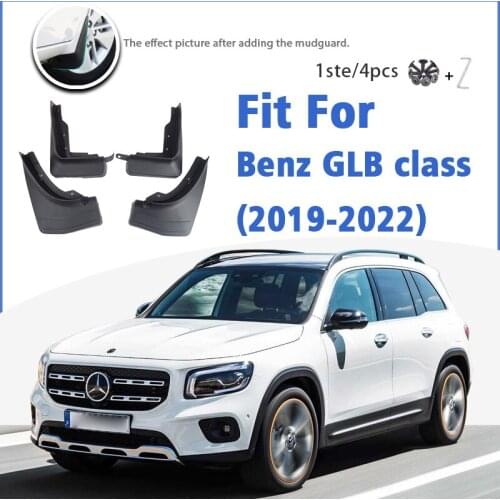 Mudguard For Mercedes Benz GLB class 2019-2022 Front Rear Mudflaps Mudguards Accessories Auto Styline Splash Guard Fender 2020