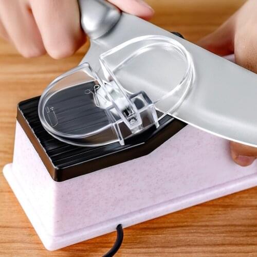 Electric Knife Sharpener Automatic Grinding Adjustable For Kitchen Knives Tool Knife Scissor Sharpening Machine
