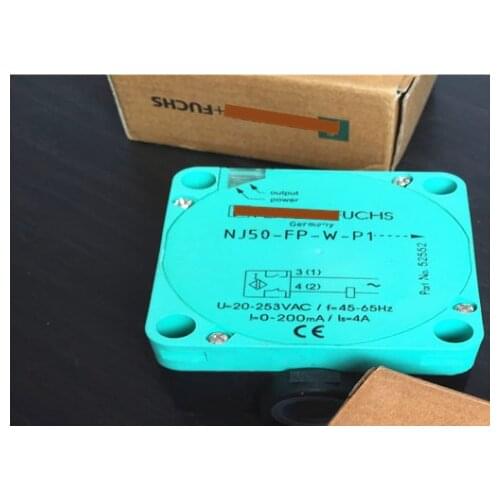 NJ50-FP-W-P1 proximity switch sensor spot