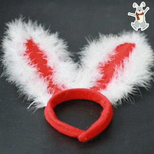 Head rabbit ears headband Christmas Christmas party dress child Christmas ornament gift