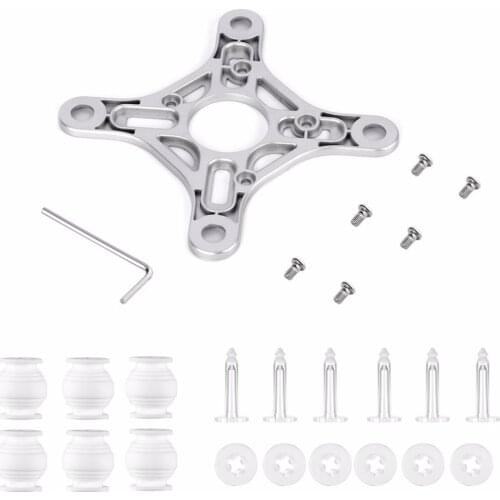 Gimbal Mounting Plate Anti-Vibration Rubber Damping Ball Anti-drop pin Locker for DJI Phantom 3 Standard 3s SE Drone Accessory