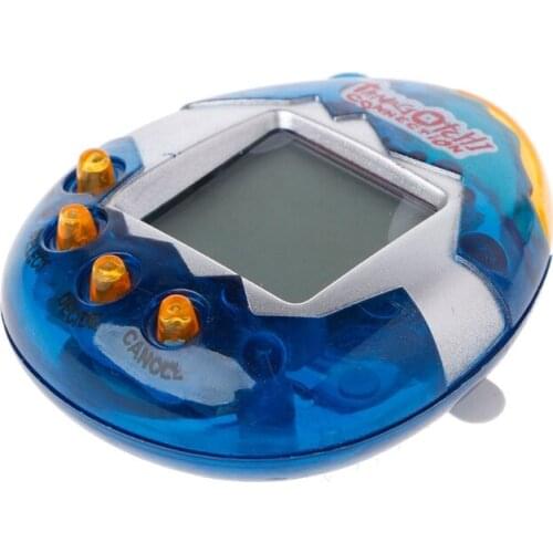 1 PC LCD Virtual Digital Pet Handheld Electronic Game Machine Toy With Lanyard New