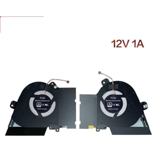 CPU&GPU Cooling Fan For ASUS ROG Zephyrus GU502GW GU502DU GU502GV 12V 1A