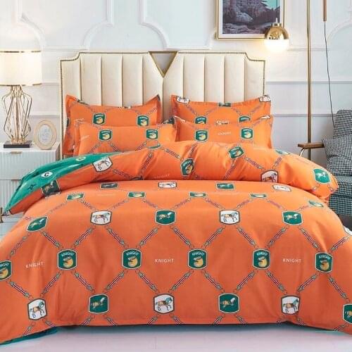 Simple Bedding Set With Pillowcase Duvet Cover Sets Bed Linen Sheet Single Double Queen King Size Quilt Covers Bedclothes