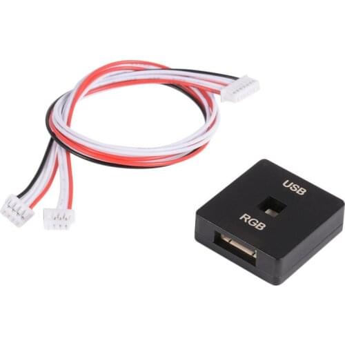 Special offer Pixhawk PX4 RGB External LED & USB Extension Module with Protective Case Full Color I2C LED Module
