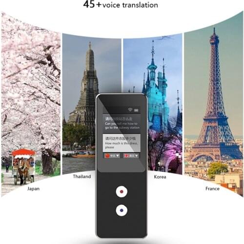 T9+ Offline portable intelligent voice translator multilingual instant translator Business Travel Inter-Translation Machine