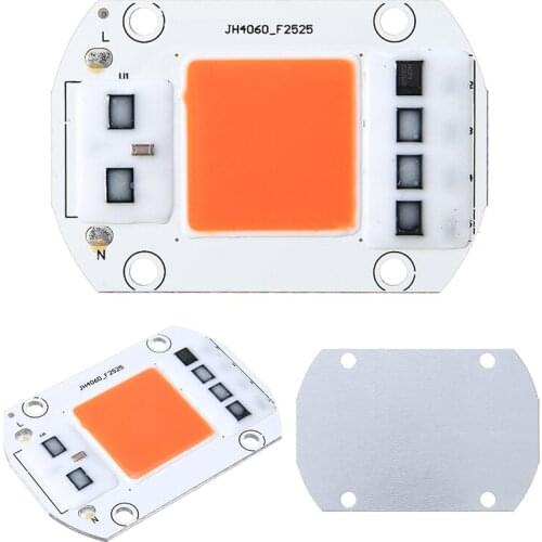 High Quality 50W Full Spectrum Led COB Chip Plant Grow Light Lamp For Gardening Balcony Seedling Greenhouse Planting Grow Lights