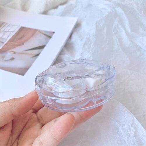 Japanese Transparent Sample Contact Lens Case Charming contact lens case Cosmetic contact box Contact lens travel case
