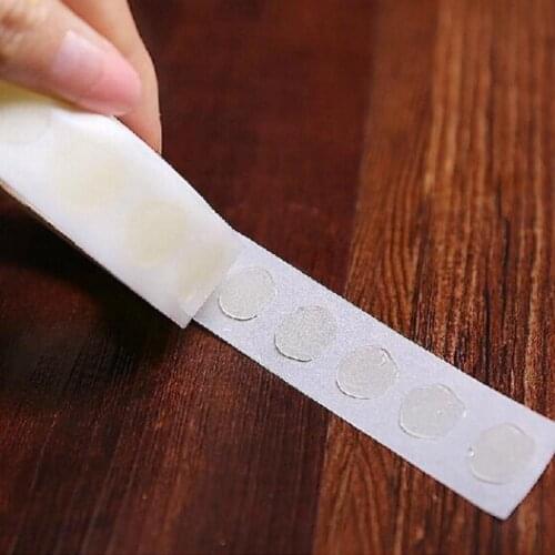 1 Roll 100 Tablets Super Sticky Double-sided Adhesive Dots Balloon Glue Hangings T4Q2 Stickers Adhesive Household Tapes Wal N4Q7