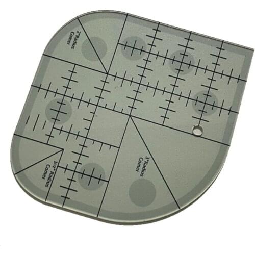 1 Piece Ruler Fabric Measuring Tool Tailor Craft Diy Sewing Supplies Sewing Crimping Clip Tailor Rulers Accessories