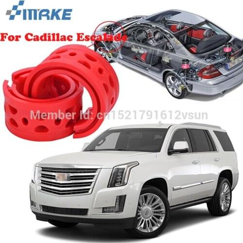 SmRKE For Cadillac Escalade Car Auto Shock Absorber Spring Buffer Bumper Power Cushion Damper Front/Rear High Quality SEBS