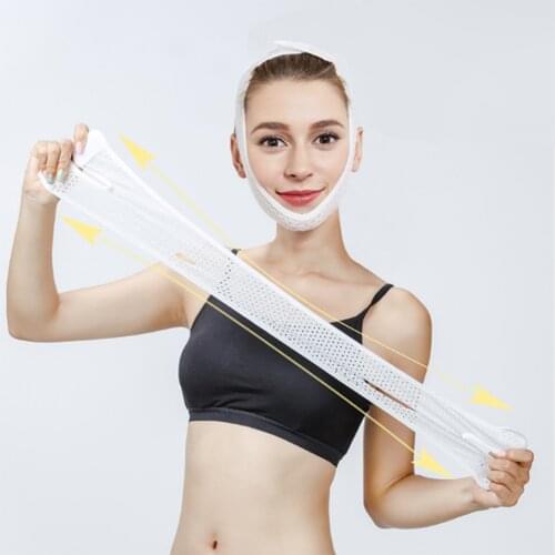 Face Slimming Bandage Elastic V Line Face Shaper Women Chin Cheek Lift Up Belt Facial Anti Wrinkle Strap Face Care Beauty Tools