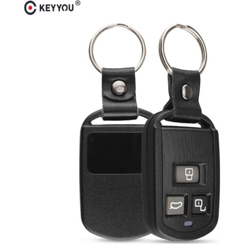 KEYYOU Keyless Entry 3 Buttons Remote Key Shell For Hyundai Moinca Sonata Elantra Key Fob Remote Car Key Cover Case Styling