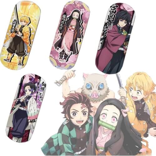New Anime Demon Slayer Kimetsu No Yaiba Cartoon Glasses Case Spectacles Eyeglasses Eyewear Case Cover Portable Protector