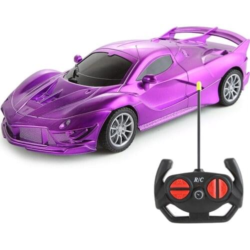 Childrens Remote Control Car Model Hot Sale Explosive Two-way Toy Car Driver To Do 22CM Car Decoration Birthday Gift