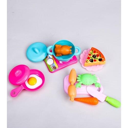 HOGNSIGN New-fashioned lovely cute cooking toys suitable for little girl childrens toys plastic cooking equipment kids fun toy