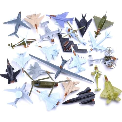 5pcs Mini Assemble Aircraft Building Blocks Toy for Children Fighter F-35 Military Model Kits Educational Toys Random No-repeat