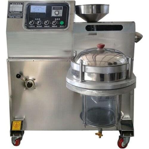 Peanut Soybeam Oil Presser Pressing Machine High Oil Yield Expeller Sunflower Oil Presser With Oil Filter