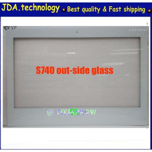 Free EMS/DHL fast shipping,New 21.5"LCD Touch Screen Glass For lenovo All-in-one S4040 S740 outside glass Adhesive tape