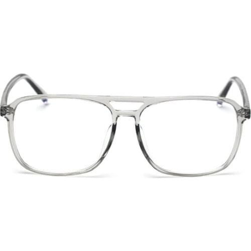 Veshion Tr90 Mens Glasses Square Spectacle Frames Transparent Clear Lens Eyeglasses Frames for Male Female Prescription Points