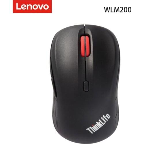 LENOVO Thinklife WLM200 Wireless Mini Mouse1500dpi Mute Mouse USB Connection 2.4GHz Wireless Mice Notebook Desktop Computer