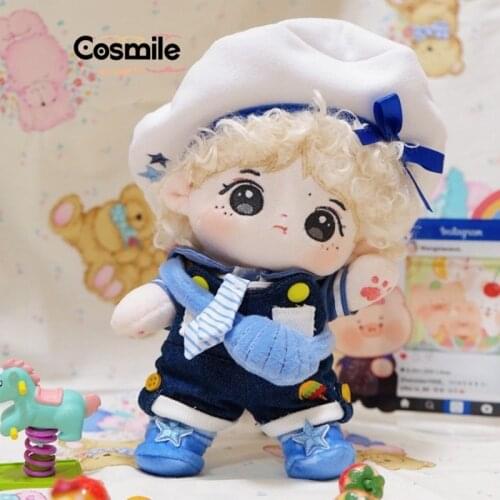 Cosmile Doll Outfit Idol Star Clothes Costume Cosplay Fit For 15cm 20cm Plush Doll Toy Stuffed Cos Cute Xmas Gift MO C