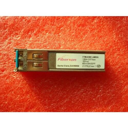Original Fiberxon FTM-6128C-L8053G, 125M-2.67G 1531NM 80KM-SM-ESFP