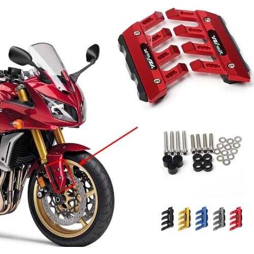 Motorcycle Front Fender Side Protection Guard Mudguard Sliders For YAMAHA YZF600R YZF-600R Accessories universal