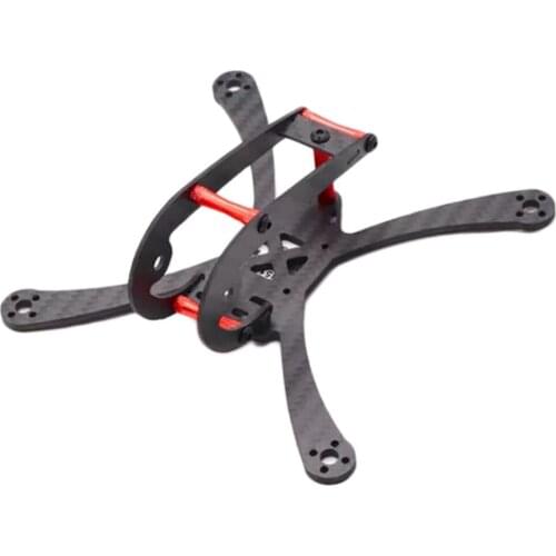 Mini 118mm 3K Full Carbon Fiber Frame with 2mm Arm Spare Parts for Radio