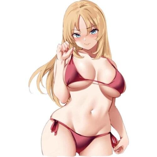 RuleMylife sexy anime Hare ears girl car stickers decal cute auto accessories