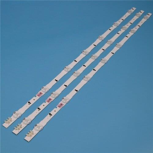 3 Piece LED Array Bars For Samsung UE32H4510AK UE32H4000AK UE32H4100AK 32 inches TV Backlight LED Strip Light Matrix Lamps Bands