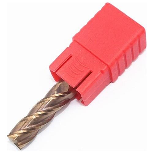 1PCS HRC60 8mm Solid Carbide Flat End mill D8X20LXD8X60L 4 Flute Standard Length Side milling Slotting Profiling face mill