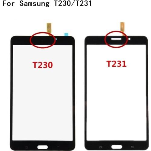 100% Test For Samsung Galaxy Tab 4 SM-T230 T230 SM-T231 T231 Front Touch Screen Digitizer Panel Glass Sensor +Tracking