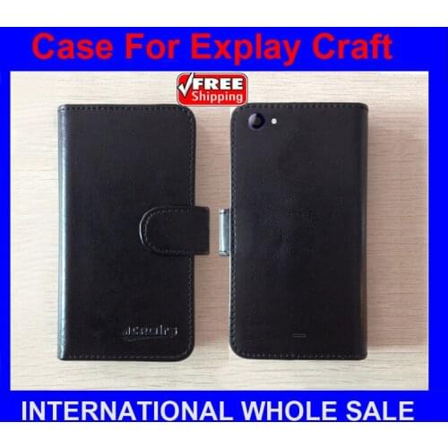 Craft Explay case Flip leather case Imported high-grade materials 100% handmade case for Explay Craft Case tracking number