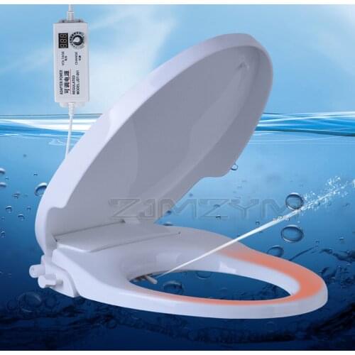 T605 Bidet Heating U/V Type toilet cover seat slow close PP Material Female Washing Self-cleaning nozzles wc lid 110V-220V