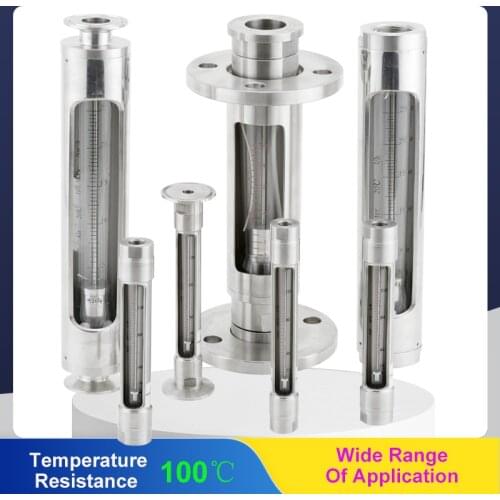 LZB-WS Stainless Steel 316L Glass Rotameter Liquid flow meter