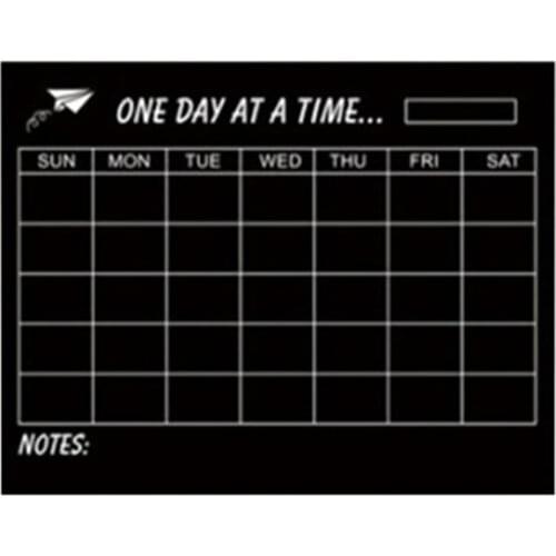 Weekly Plan Wall Sticker With 4Pcs Chalks Removable Blackboard Calendar Decal for Home Office School доска для заметок