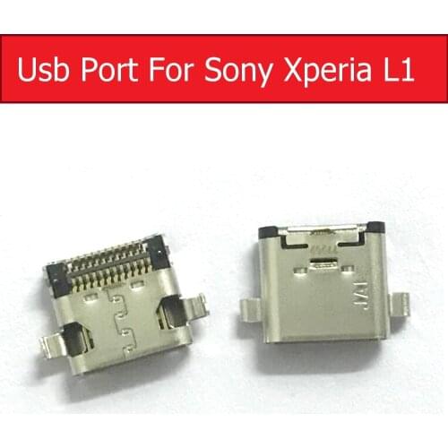 New USB Charging port Connector For Sony Xperia L1 G3311 G3313 Mirco USB Sync Date Charger Plug Dock Repair Replacement Parts