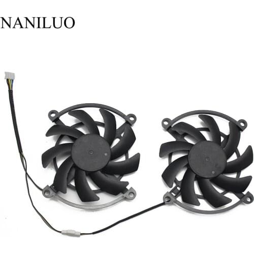 2PCS/lot for Colorful iGame GTX 1060-3GD5 GAMING GTX1060 1070 Video Graphics card cooling fan