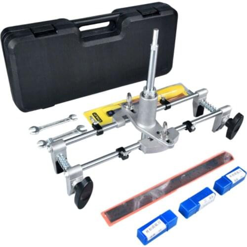 Wooden door opener, slotting machine, woodworking room installation lock, complete set of door locks, key hole tools