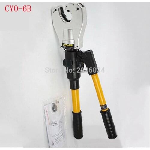 Safety Hydraulic Hand Dieless Crimping Tool 10-240mm2 for Cable Wire Lug Hydraulic Crimping Tools CYO-6B