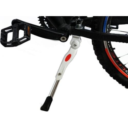 Aluminum Alloy Adjustable Bike Side Center Kickstand for 24inch 26inch Bicycle Support Side Kick Stand Foot Brace Cycling Parts