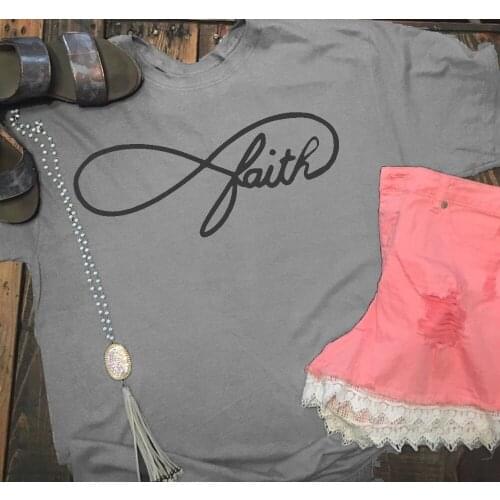 Faith Shirt Christian slogan women fashion unisex grunge aesthetic tumblr religion Christian church casual vintage quote tees