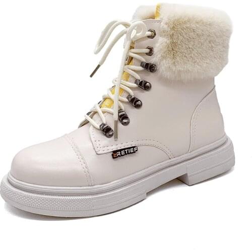 2022 Motorcycle Womens Boots Winter Soft Leather Shoes Black Botas Wedges Female Lace Up Platforms Women White Botas Mujer