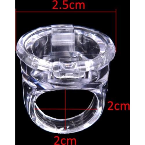 1PCS Eyelash Extend Glue Holder Container With Lid Cover Cap Makeup Tattoo Pigment Ink Ring Cups Permanent Microblading Tool