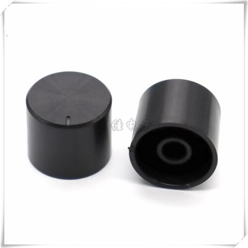 10 Piece 20.5mm*17mm plastic sun pattern black knob, flower shaft potentiometer adjustment knob cap