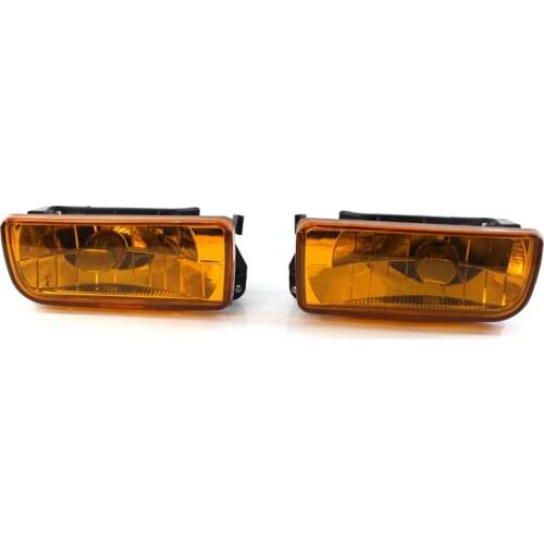 2x Car Fog Light Yellow Running Light Waterproof Work Lamp Car Accessories Fit For BMW 3 Series E36 1992-1998