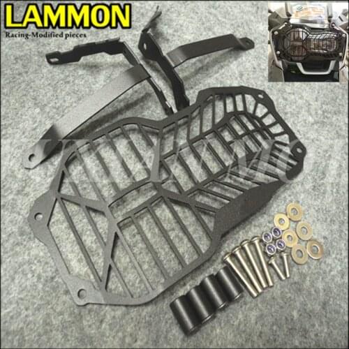 Motorcycle Accessories aluminum headlight stainless steel protective cover for BMW R1200GS ADV 2013-2016 2014 2015