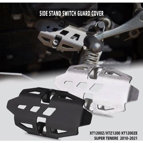 Motorbike Side Stand Switch Guard Cover kit For Yamaha XT1200Z XTZ1200 ZE SUPER TENERE 2010 2011 2012 2013 2014 2015 2016-2021